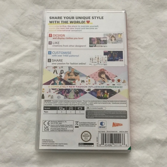 Fashion Dreamer Nintendo Switch Video Game PAL Version English - Picture 7 of 8